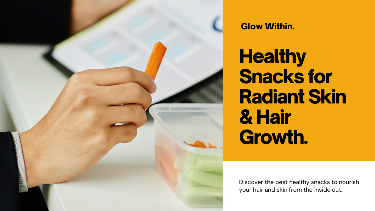 Healthy Snacks Assortment for Radiant Skin and Hair Growth – Energize Your Mornings with Nutritious Options