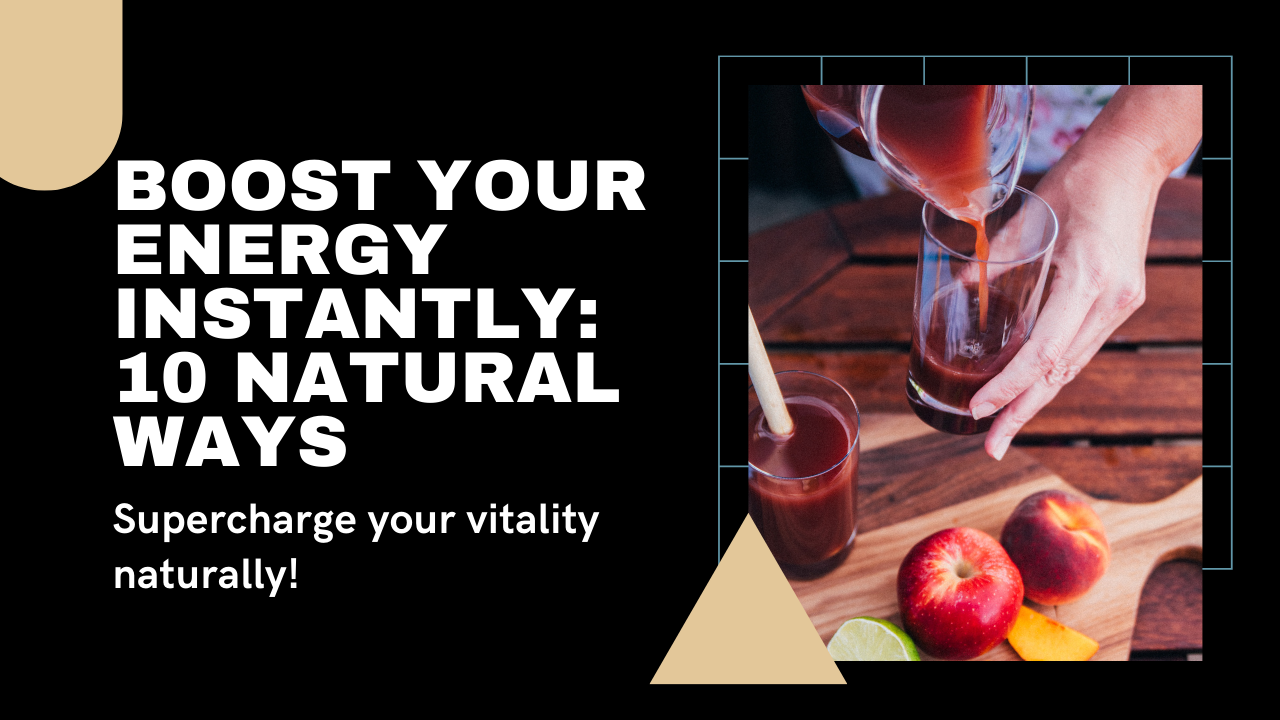 Fresh fruits, vegetables, and nuts for natural energy.