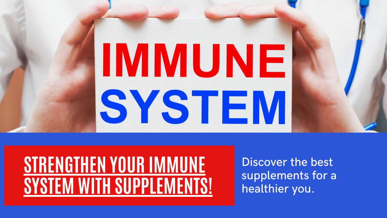 Supplements and natural foods for boosting the immune system