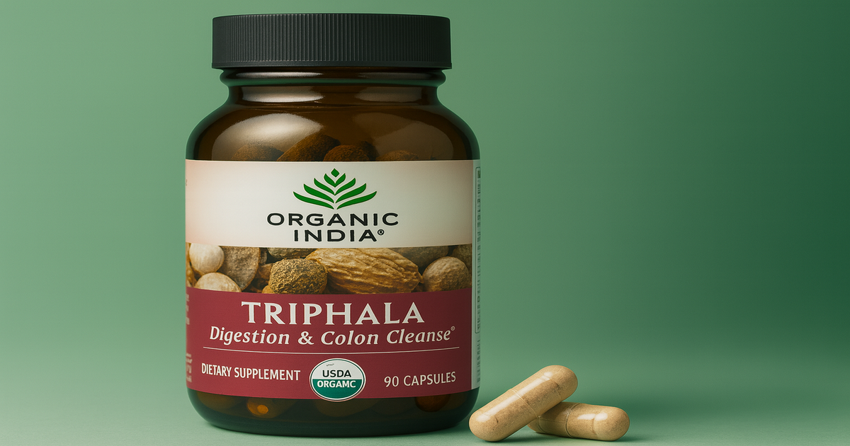 ORGANIC INDIA Triphala Capsules The Ayurvedic digestive detox 2025 — ORGANIC INDIA ayurvedic digestive