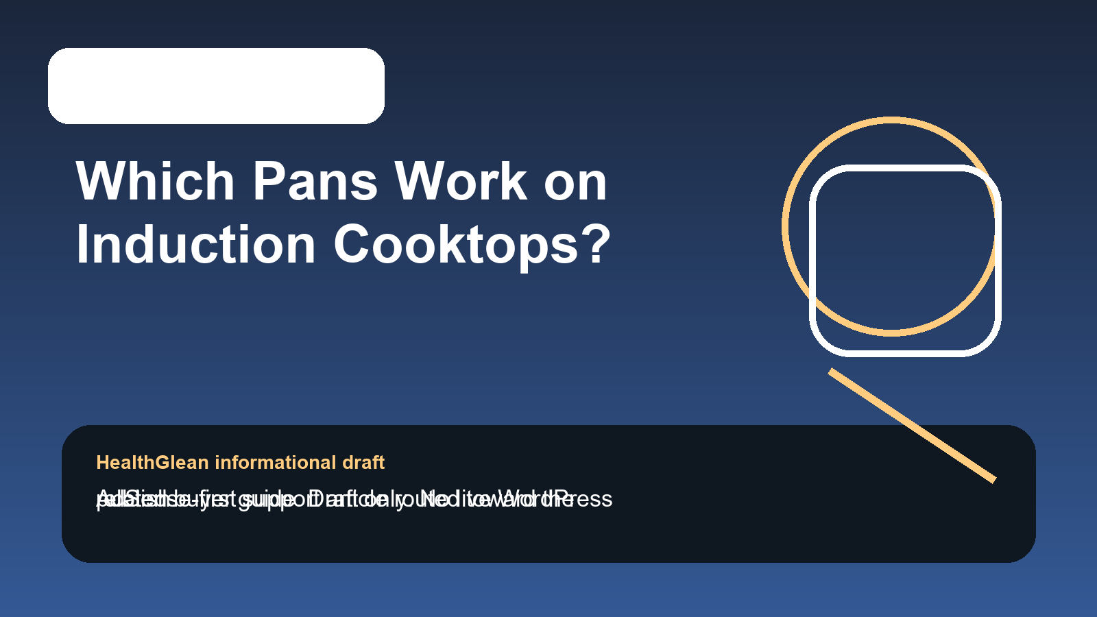 Which Pans Work on Induction Cooktops?